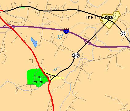 Map of The Plains and Dondoric